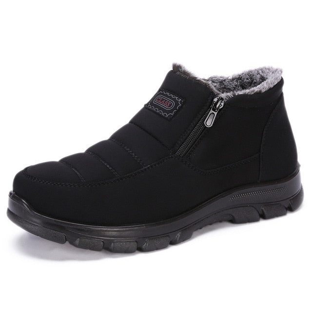 ⏰Promotion - 70% OFF🔥Orthopedic Snow Boots For Men Velvet Warm Ankle Shoes - Proven Plantar Fasciitis, Foot and Heel Pain Relief