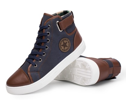 🔥Last Day Sale 70% OFF🔥Men's High Top Skate Shoes - Breathable Sneakers with Platform