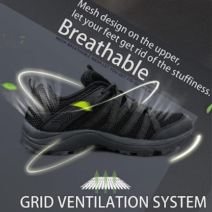 🔥Hot Sale 50% OFF🎉Men Outdoor Hiking Orthopedic Sneakers Breathable Lightweight Non-Slip Camping Shoes