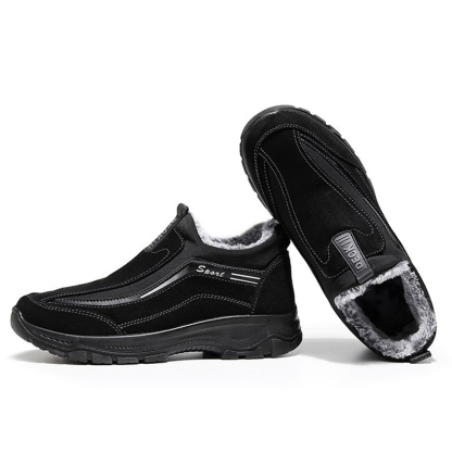 🔥Hot sale-70% OFF🔥Men's Comfy Warm Orthopedic shoes Waterproof Non-Slip Winter Fleece Shoes - For 20+ Mobility Disorders and Foot Conditions