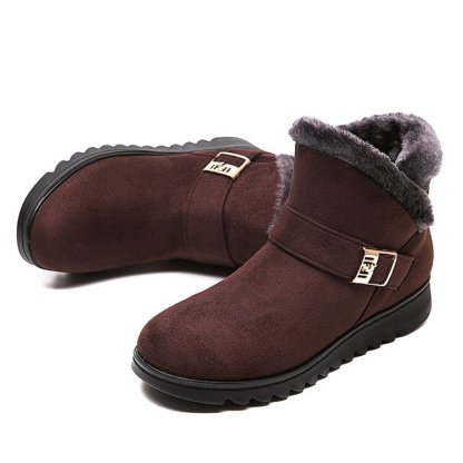 🔥Limited Time Offer 70% OFF🔥Winter Women Plush Warm Ankle Snow Boots - Proven Plantar Fasciitis, Foot and Heel Pain Relief