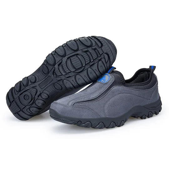 (⏰Limited Time Sale 70% OFF) Men's Orthopedic Slip-On Shoes, Lightweight Comfortable Wide Toe Walking Shoes