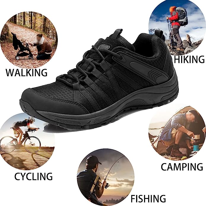 🔥Hot Sale 50% OFF🎉Men Outdoor Hiking Orthopedic Sneakers Breathable Lightweight Non-Slip Camping Shoes