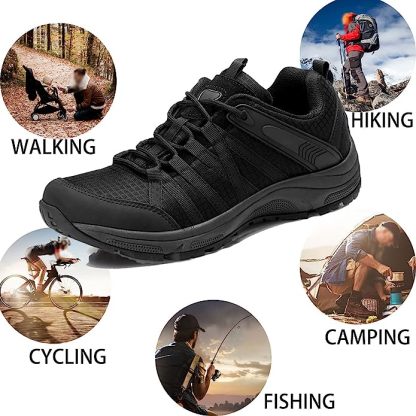 🔥Hot Sale 50% OFF🎉Men Outdoor Hiking Orthopedic Sneakers Breathable Lightweight Non-Slip Camping Shoes