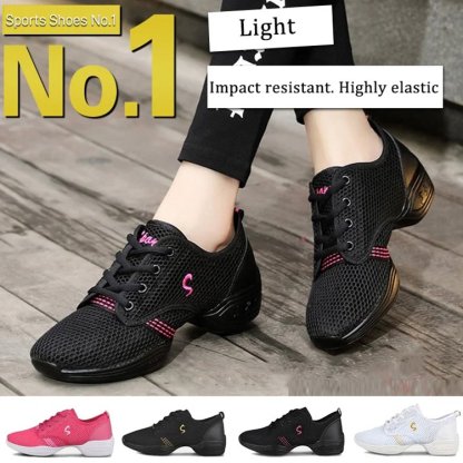 🔥Last Day 70% OFF ⏰soft soled mesh shoes for fitness and dance - Proven Plantar Fasciitis, Foot and Heel Pain Relief