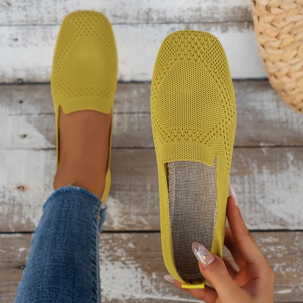 🔥Last Day 50% OFF ⏰Women Comfortable Arch Support Non-Slip Flat Shoes - Proven Plantar Fasciitis, Foot and Heel Pain Relief