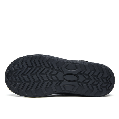 🔥Limited Time 50% Discount Event🔥  Men's Winter Warm Waterproof Non-slip Velcro Cotton Shoes Wide Toe Orthopedic Arch Support Slip-on Cotton Shoes