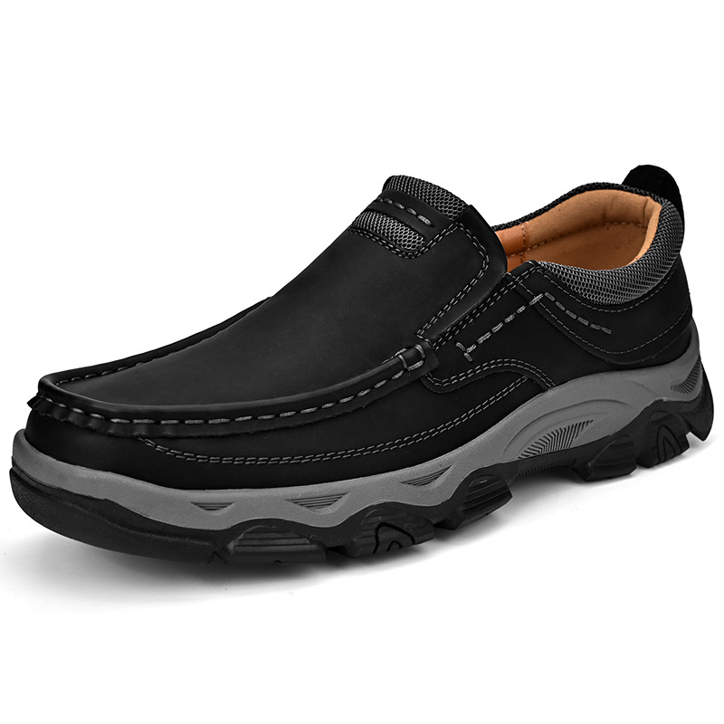 🔥Hot Sale! 50% OFF 🔥Men's Comfortable Arch Support Orthopedic Leather Loafers - Improved Posture For Pain Relief