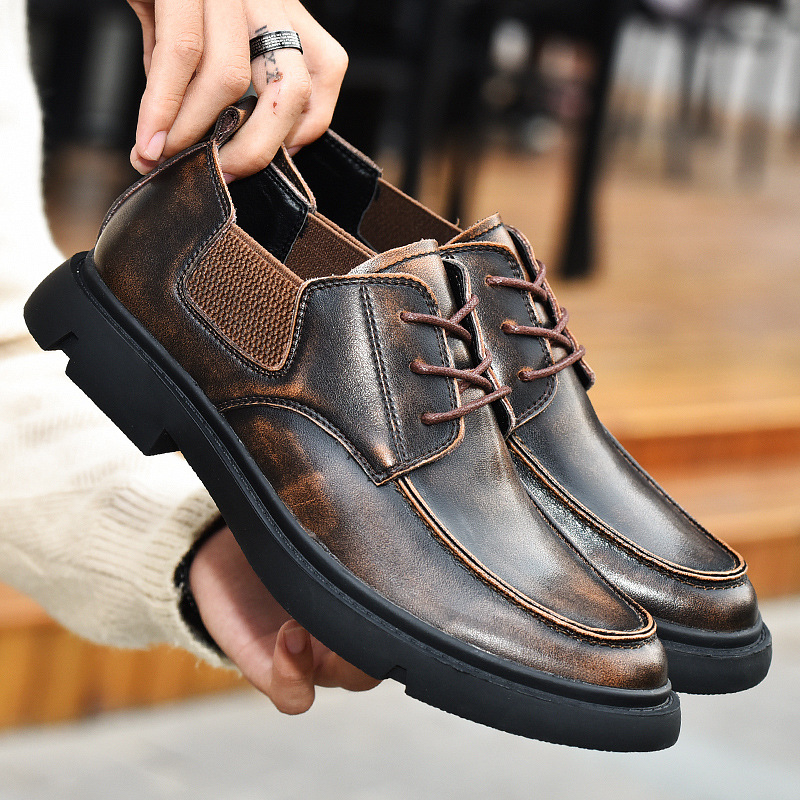 ⏰Promotion - 70% OFF🔥Men's Retro Trendy Orthopedic Casual Shoes - Proven Plantar Fasciitis, Foot and Heel Pain Relief