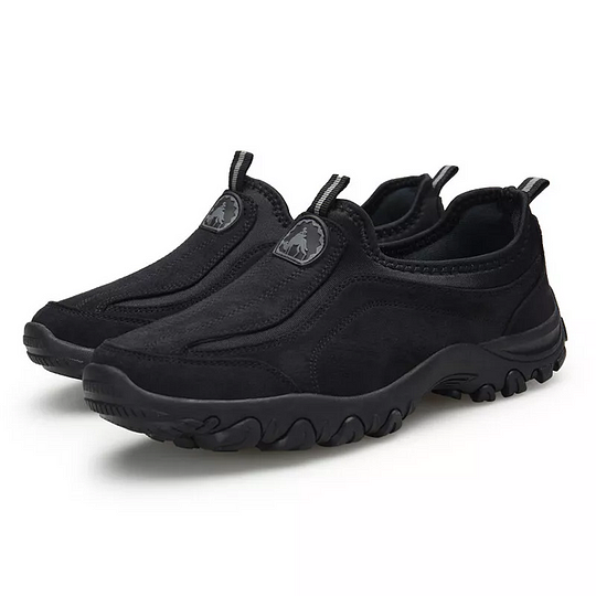 (⏰Limited Time Sale 70% OFF) Men's Orthopedic Slip-On Shoes, Lightweight Comfortable Wide Toe Walking Shoes