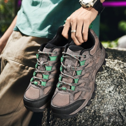 ⏰Promotion - 70% OFF🔥Men's All-Terrain Waterproof Lightweight Hiking Shoes Orthopedic Work Shoes