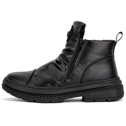 (⏰Limited Time Offer 70% OFF🔥)Men's Comfortable Leather Motorcycle Boots Waterproof Anti-Slip Anti-Sprain
