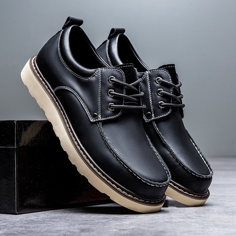 🔥Last Day 70% OFF ⏰Men's Genuine Leather Moccasin Business Boots Outdoor Casual Shoes