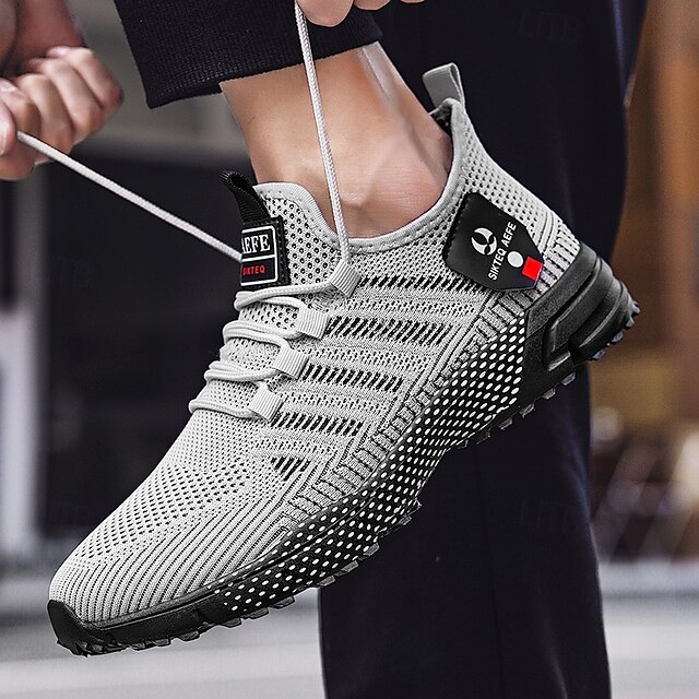 ⏰LIMITED SALE 70% OFF🔥Men's Yellow Athletic Sneakers - Breathable Mesh Lace-Up Running Shoes for Training & Casual Sports