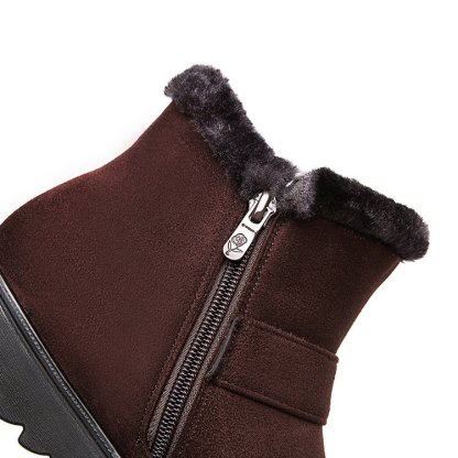 🔥Limited Time Offer 70% OFF🔥Winter Women Plush Warm Ankle Snow Boots - Proven Plantar Fasciitis, Foot and Heel Pain Relief