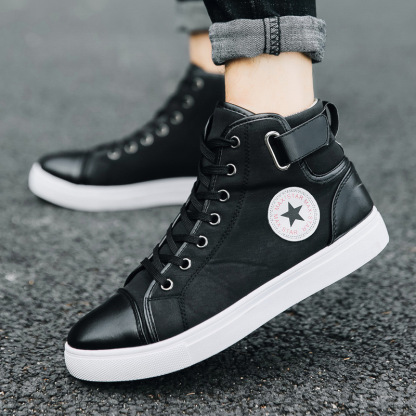 🔥Last Day Sale 70% OFF🔥Men's High Top Skate Shoes - Breathable Sneakers with Platform