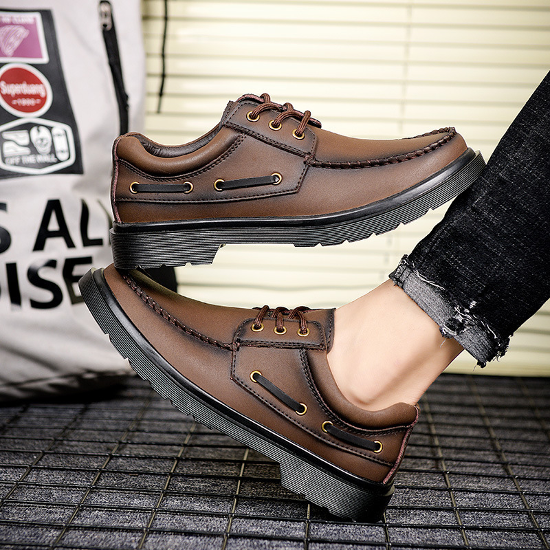 ⏰Big Sale Up To 70%🔥 Men's Lightweight Comfortable Loafers Office Casual Leather Shoes