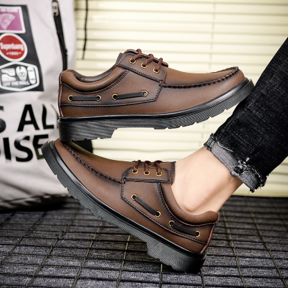 ⏰Big Sale Up To 70%🔥 Men's Lightweight Comfortable Loafers Office Casual Leather Shoes