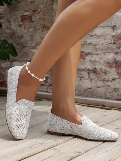 🔥Last Day 50% OFF ⏰Women Comfortable Arch Support Non-Slip Flat Shoes - Proven Plantar Fasciitis, Foot and Heel Pain Relief