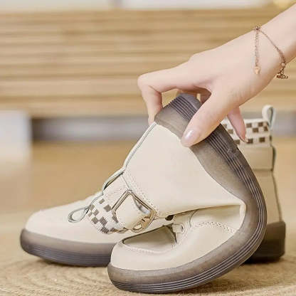 ⏰Promotion - 70% OFF🔥Comfy Buckle Strap Orthopedic Boots - Proven Plantar Fasciitis, Foot and Heel Pain Relief