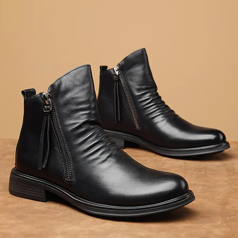 🔥Hot Sale! 70% OFF 🔥Italian Hand-Embossed Genuine Leather Chelsea Boots