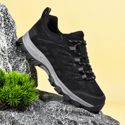 ⏰Promotion - 70% OFF🔥Men's All-Terrain Waterproof Lightweight Hiking Shoes Orthopedic Work Shoes
