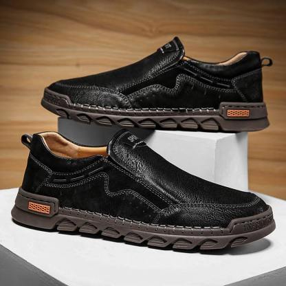🔥Last Day 70% OFF ⏰Men's Genuine Leather Hand Stitched Business Leather Shoes Dress Shoes