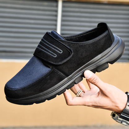 🔥Last Day 70% OFF ⏰MEN'S COMFORTABLE SUEDE THICK SOLE SLIP-ON CASUAL SHOES - Proven Plantar Fasciitis, Foot and Heel Pain Relief