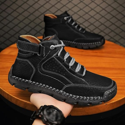 🔥Limited Time Offer 70% OFF🔥 Men's Handcrafted Cowhide Orthopedic Shoes - Relieve Foot Pain