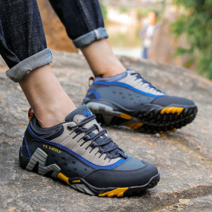 🔥New Products 70% OFF🔥Men Hiking Shoes Outdoor Waterproof Trekking Boots Climbing Camping Sneakers