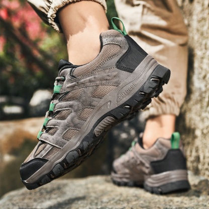 ⏰Promotion - 70% OFF🔥Men's All-Terrain Waterproof Lightweight Hiking Shoes Orthopedic Work Shoes