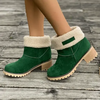 🔥Last Day 70% OFF ⏰Women's Soft Waterproof Wool Lining Boots - Proven Plantar Fasciitis, Foot and Heel Pain Relief