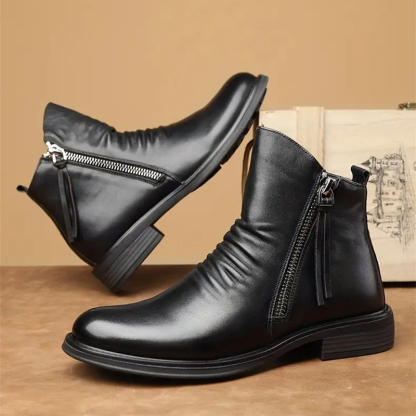 🔥Hot Sale! 70% OFF 🔥Italian Hand-Embossed Genuine Leather Chelsea Boots