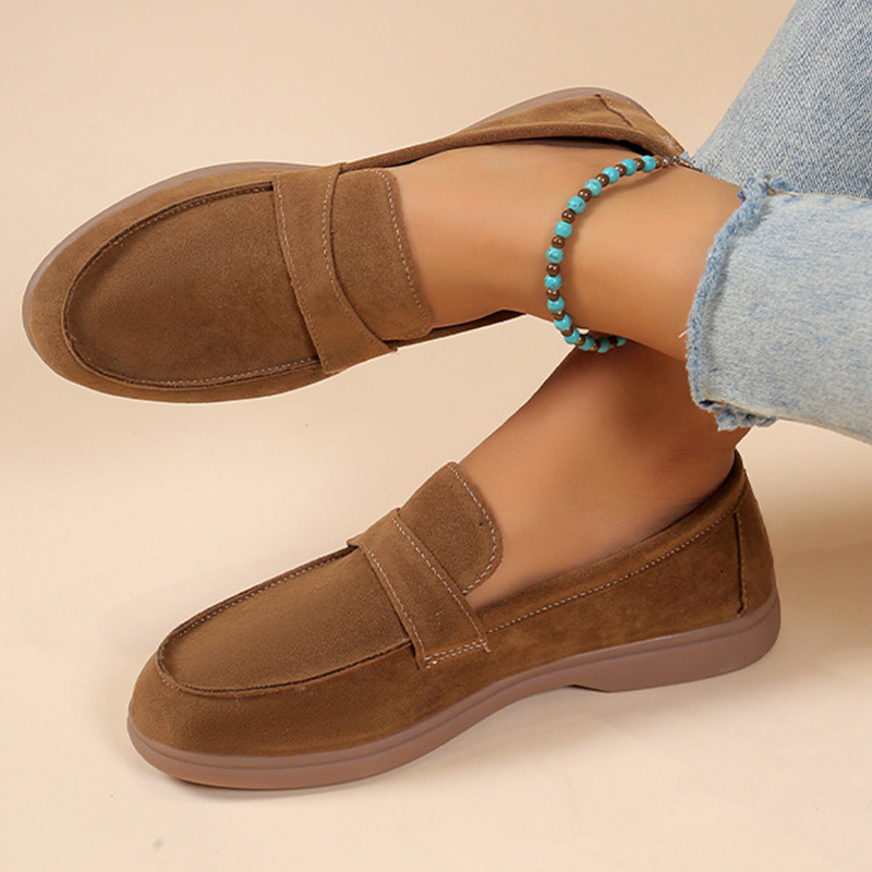 🔥Last Day Promotion 70% OFF ⏰2025 New Suede Slip On Comfortable Orthopedic Loafers - Proven Plantar Fasciitis, Foot and Heel Pain Relief