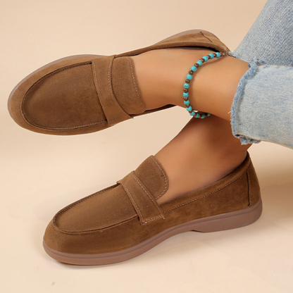 🔥Last Day Promotion 70% OFF ⏰2025 New Suede Slip On Comfortable Orthopedic Loafers - Proven Plantar Fasciitis, Foot and Heel Pain Relief