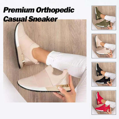 🎁Spring Sale 50% OFF⏳Women's Premium Casual Sneaker - Proven Plantar Fasciitis, Foot and Heel Pain Relief