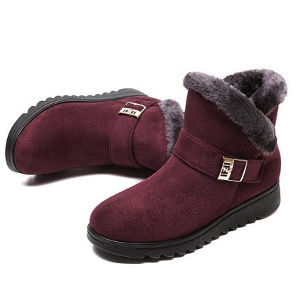 🔥Limited Time Offer 70% OFF🔥Winter Women Plush Warm Ankle Snow Boots - Proven Plantar Fasciitis, Foot and Heel Pain Relief