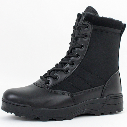 Dallader Men Waterproof Steel Toe Work Boots Non-Slip Hiking Boots Tactical Boots