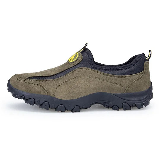 (⏰Limited Time Sale 70% OFF) Men's Orthopedic Slip-On Shoes, Lightweight Comfortable Wide Toe Walking Shoes