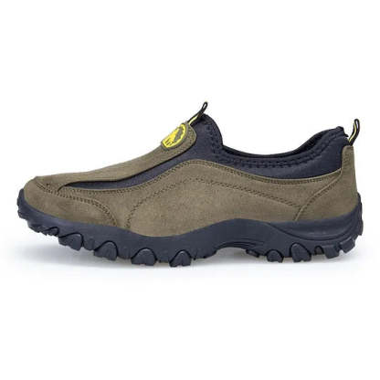 (⏰Limited Time Sale 70% OFF) Men's Orthopedic Slip-On Shoes, Lightweight Comfortable Wide Toe Walking Shoes