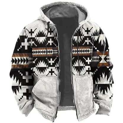 Men's Tribal Graphic Prints Hoodie Sweatshirt 