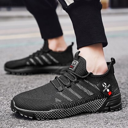 ⏰LIMITED SALE 70% OFF🔥Men's Yellow Athletic Sneakers - Breathable Mesh Lace-Up Running Shoes for Training & Casual Sports