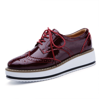 🔥Last Day 50% OFF ⏰Brogue Platform Comfortable Orthopedic Shoes - Proven Plantar Fasciitis, Foot and Heel Pain Relief