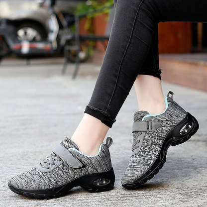 ⏰Promotion - 70% OFF🔥Women's Casual Comfortable Elastic Air-Cushion Non-Slip Sports Orthopedic Sneaker - Proven Plantar Fasciitis, Foot and Heel Pain Relief