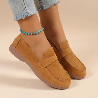 🔥Last Day Promotion 70% OFF ⏰2025 New Suede Slip On Comfortable Orthopedic Loafers - Proven Plantar Fasciitis, Foot and Heel Pain Relief