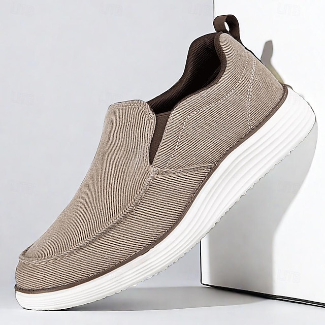 🔥Last Day 70% OFF🔥Men's Casual Slip-On Canvas Loafers – Podiatrist Approved Style Recommended