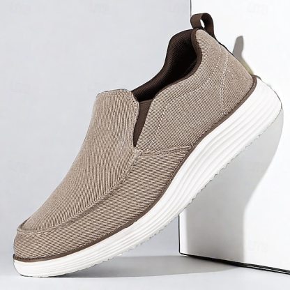 🔥Last Day 70% OFF🔥Men's Casual Slip-On Canvas Loafers – Podiatrist Approved Style Recommended
