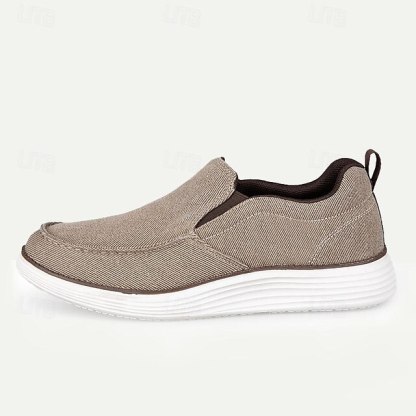 🔥Last Day 70% OFF🔥Men's Casual Slip-On Canvas Loafers – Podiatrist Approved Style Recommended