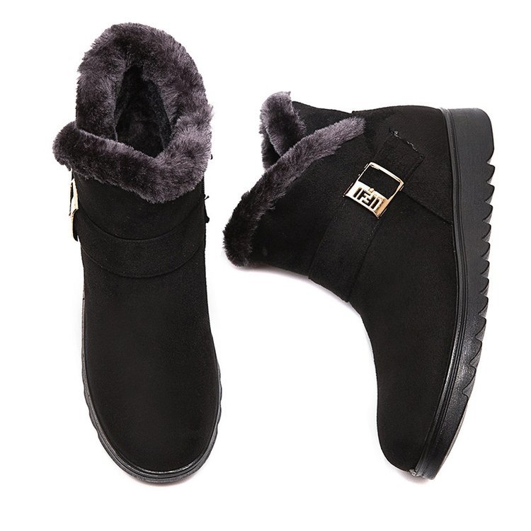🔥Limited Time Offer 70% OFF🔥Winter Women Plush Warm Ankle Snow Boots - Proven Plantar Fasciitis, Foot and Heel Pain Relief