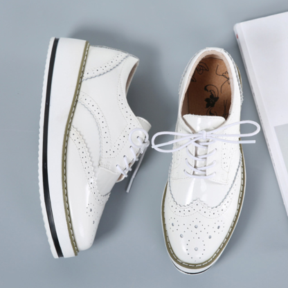 🔥Last Day 50% OFF ⏰Brogue Platform Comfortable Orthopedic Shoes - Proven Plantar Fasciitis, Foot and Heel Pain Relief